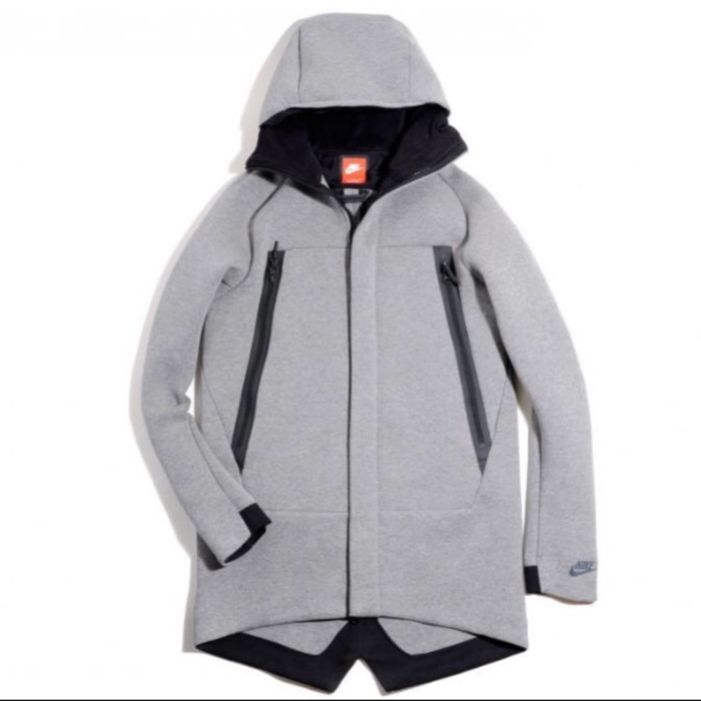 Nike Tech Fleece Parka 3M Grey Rare & discontinued
